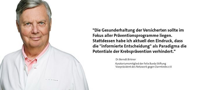 Dr. Berndt Birkner: Statement