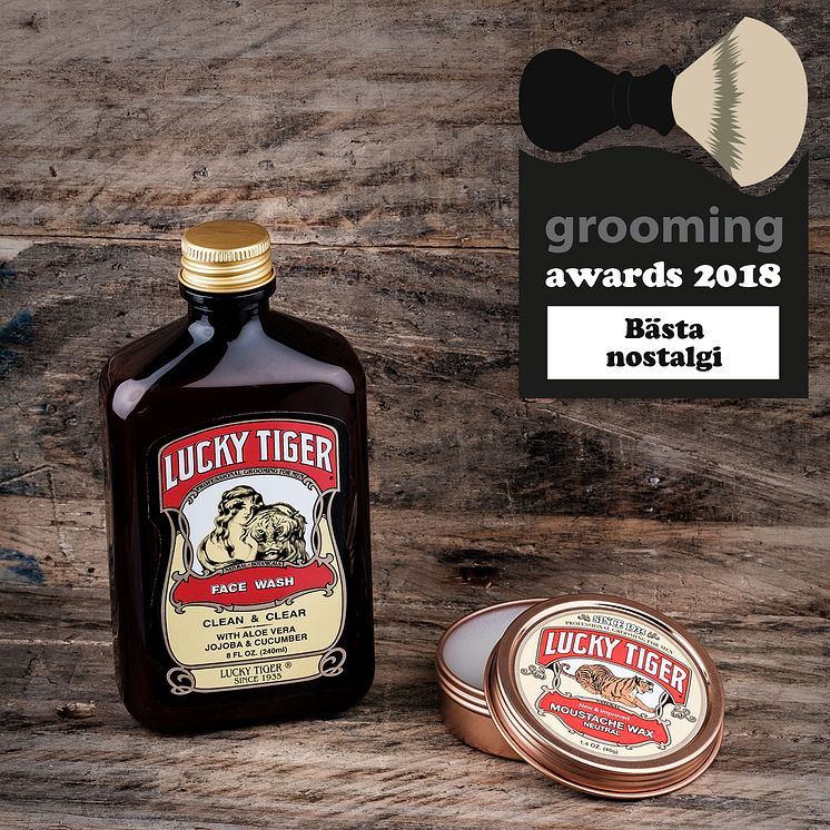 Grooming Awards 2018 - Bästa nostalgi - Lucky Tiger