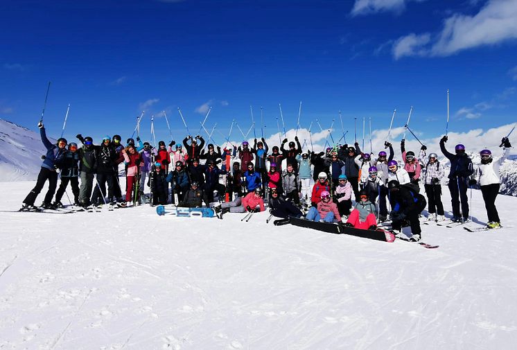 Schneesportexkursion der Universität Vechta |Individuelle Ausbildung durch Lehrkräfte aus der Region