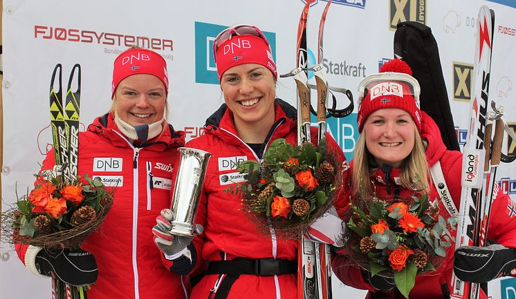Vinnere jaktstart kvinner (kongepokal), NM 2016