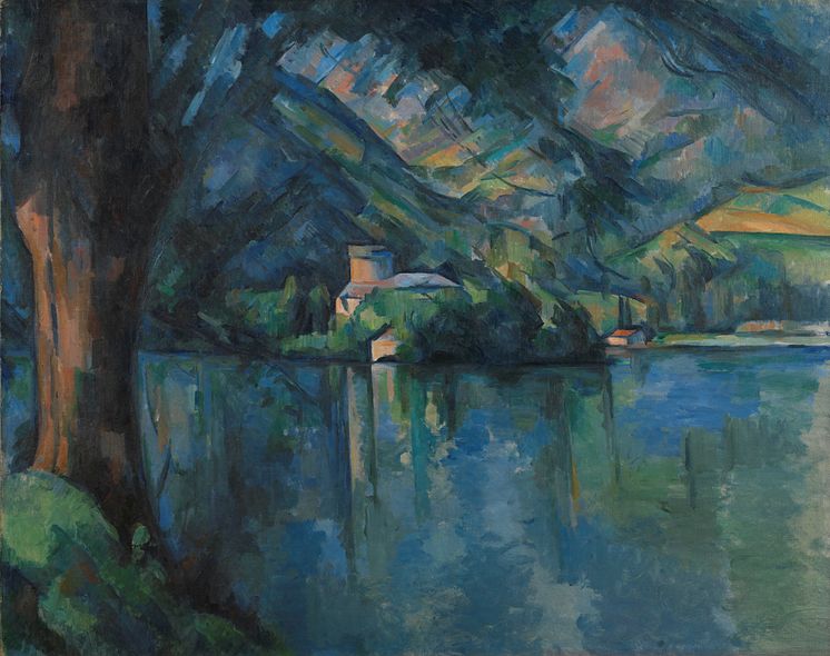 Paul Cézanne: Lac d'Annecy (1896), The Samuel Courtauld Trust, The Courtauld Gallery, London