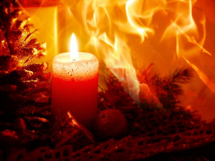 Advent ist Hauptsaison für Brände Zuhause