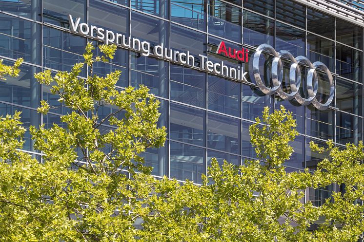 Audis hovedkvarter i Ingolstadt