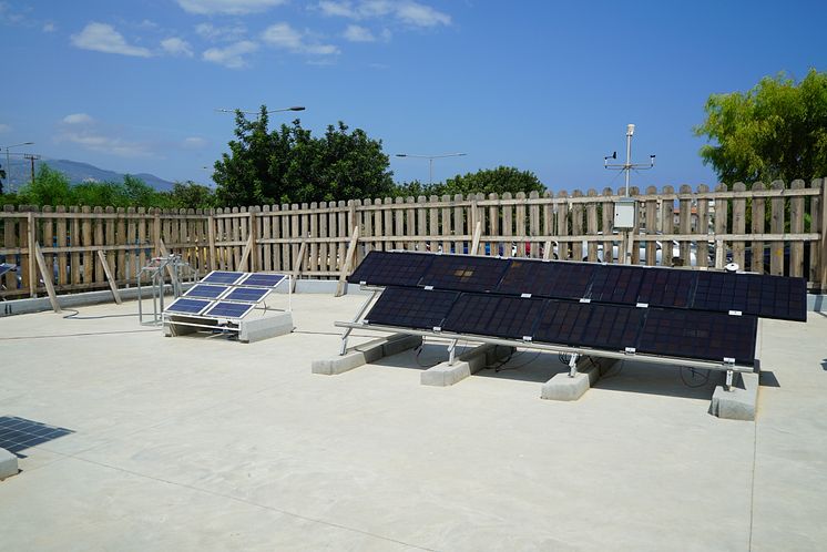 GRAPES prototype solar farm