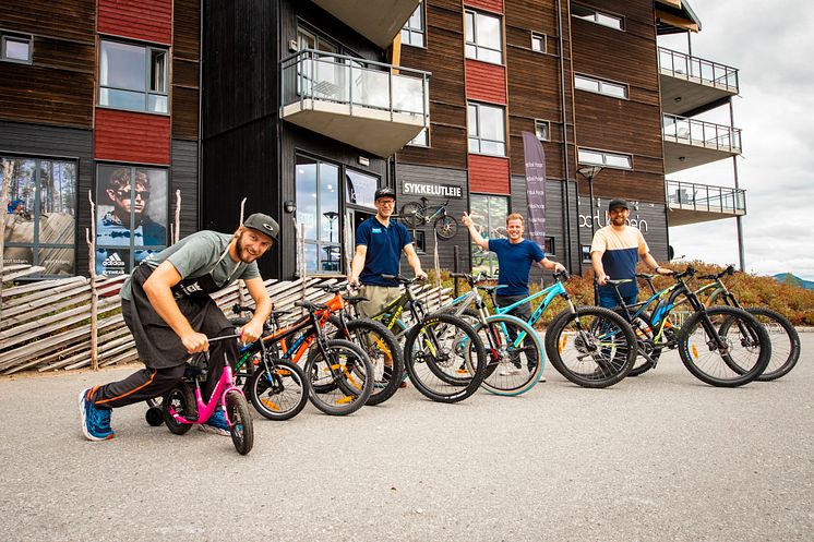 Sport Lodge`n størst på sykkelutleie