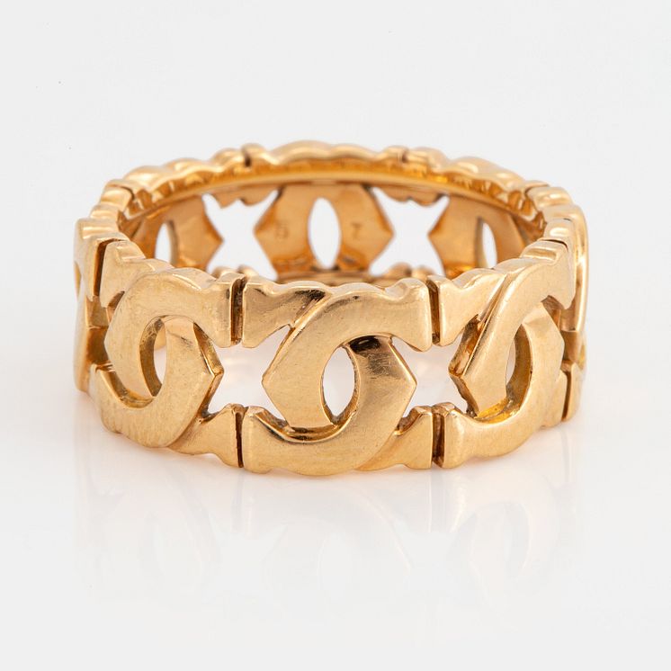 Cartier ring 18K guld Double C