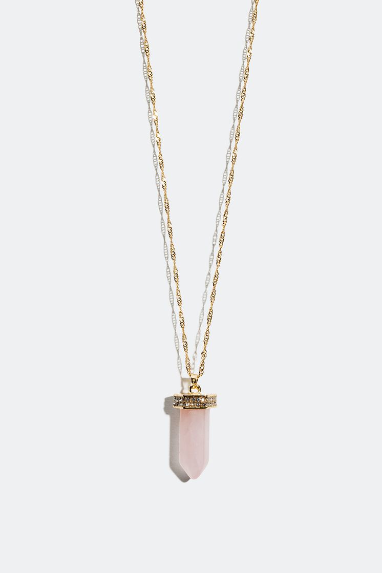 Necklace with semi precious stone - 159 kr