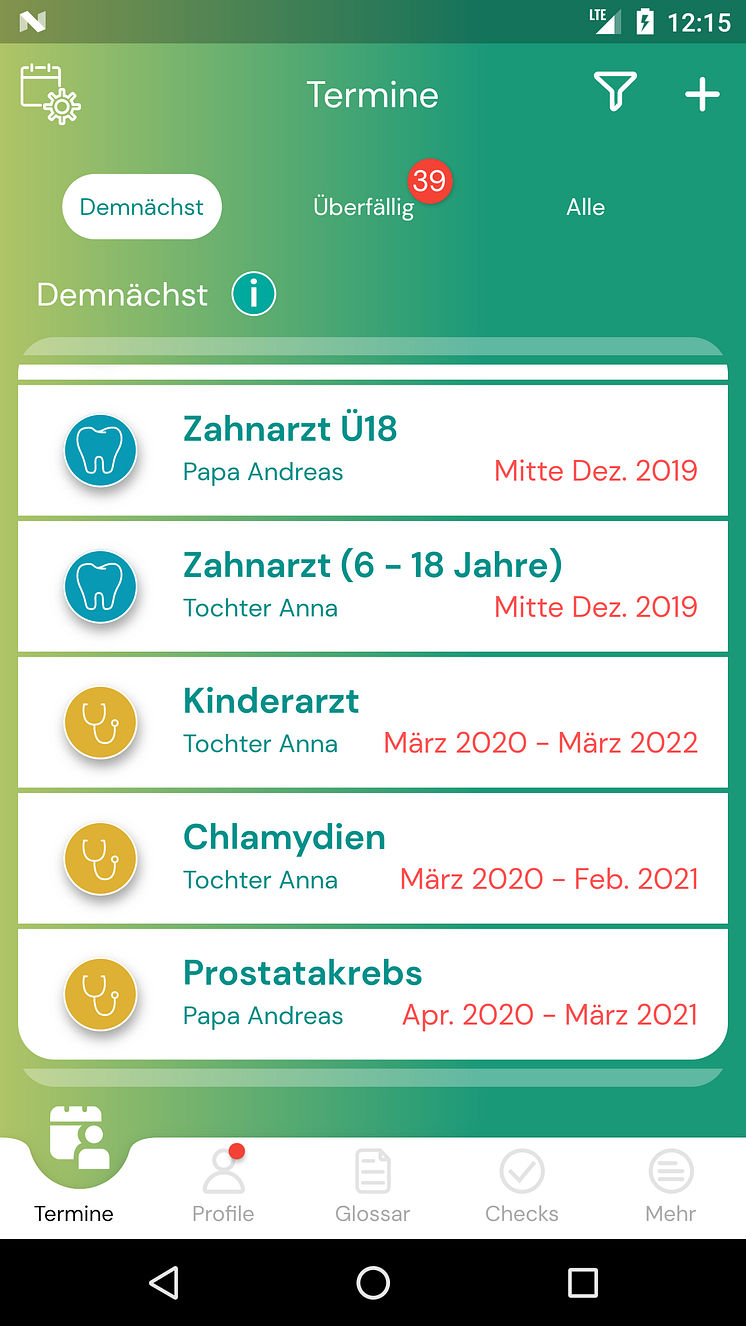 APPzumARZT_Android_Screenshot_TermineDemnächst.png