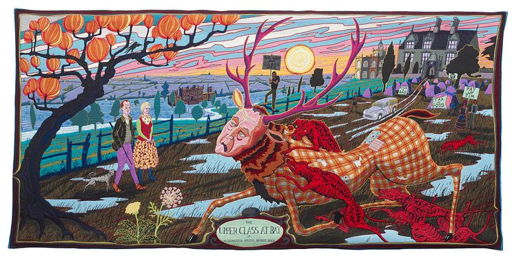 Grayson Perry, The Upper Class at Bay (2012) 