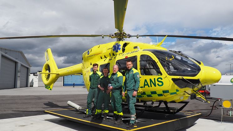 Stockholm's two municipal air ambulances are handling more callouts than ever before with a higher turnover of patients due to the critical Covid-19 challenge.