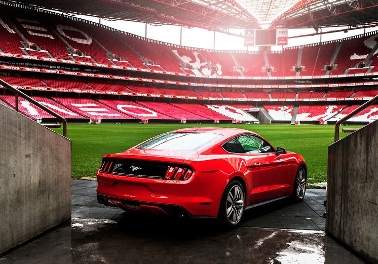 Mer än 9 300 personer anmälde sig under Champions League-final – 500 av dem får förboka nya Ford Mustang 