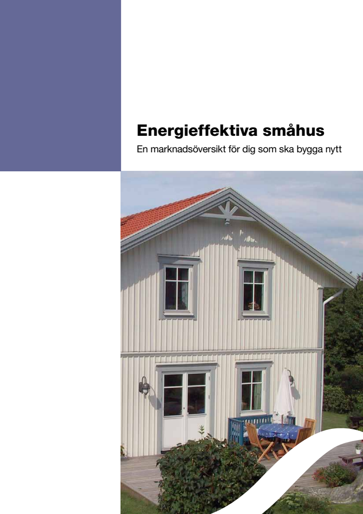 Marknadsöversikt energieffektiva småhus 2011