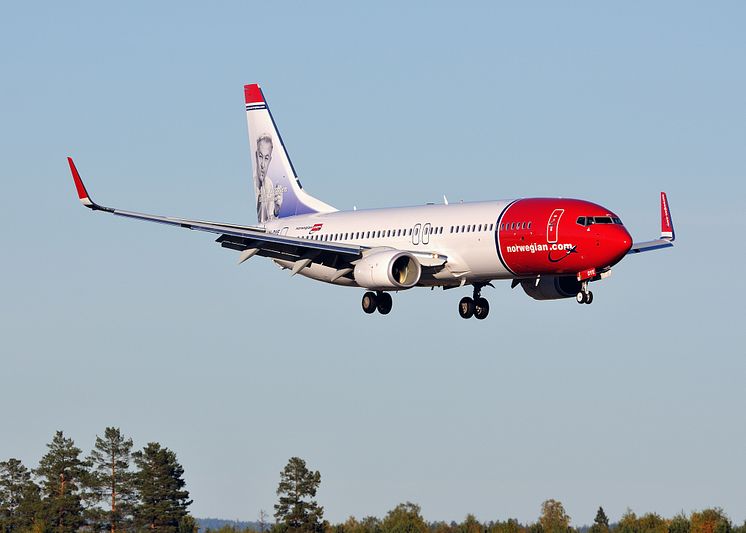 Norwegian-flyet LN-DYE