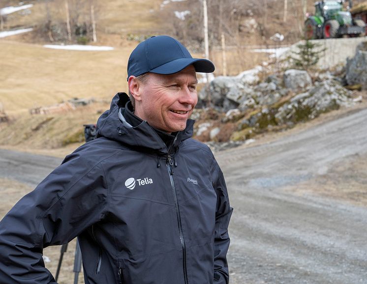 Henning Huuse i Telia Norge