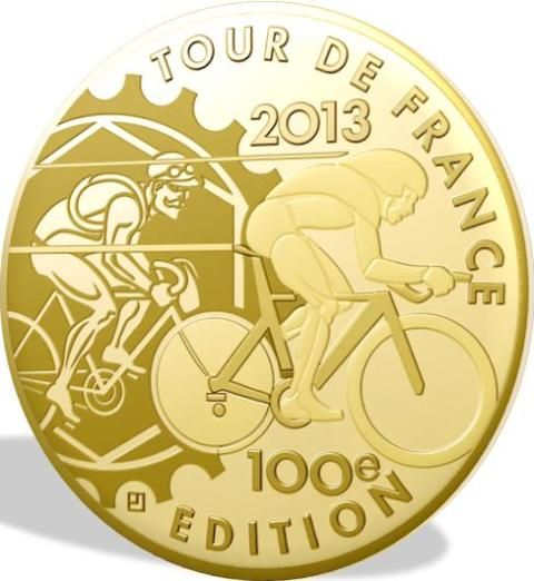 Tour De France 2013 - gullmynt  