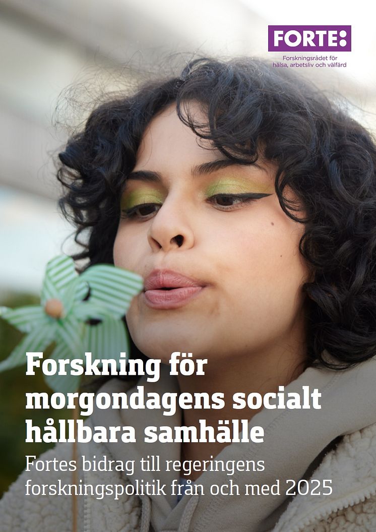 Fortes rapport "Forskning för morgondagens socialt hållbara samhälle"