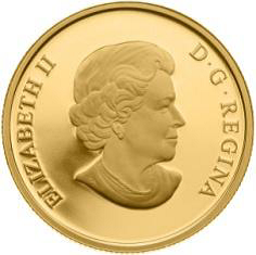 Canadas 200 dollarmynt i gull 