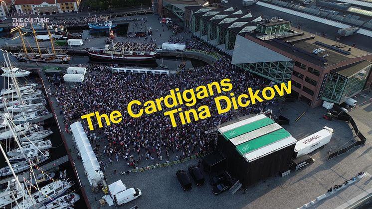 Sejl til koncert - The Cardigans + Tina Dichow 18. juni