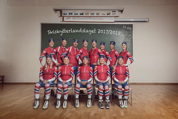 Skiskytterlandslaget 2017/2018