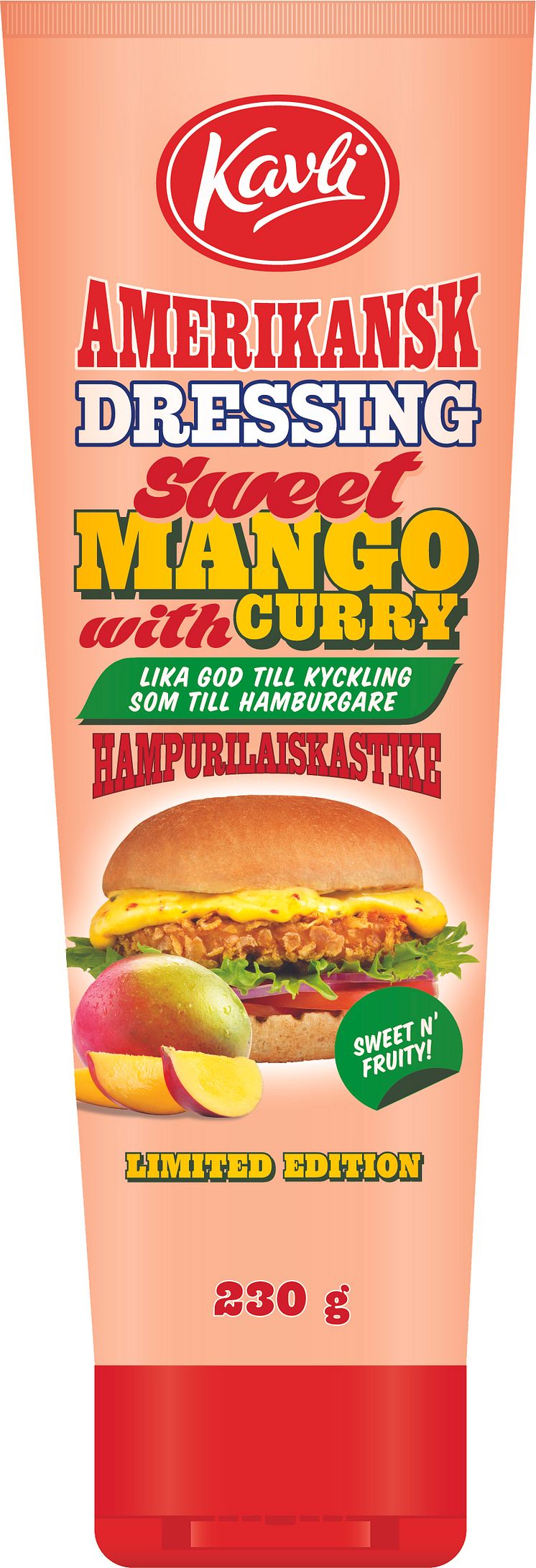 Kavli Amerikansk dressing Sweet Mango with curry