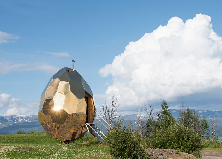 Solar Egg, av Bigert & Bergström för Riksbyggen