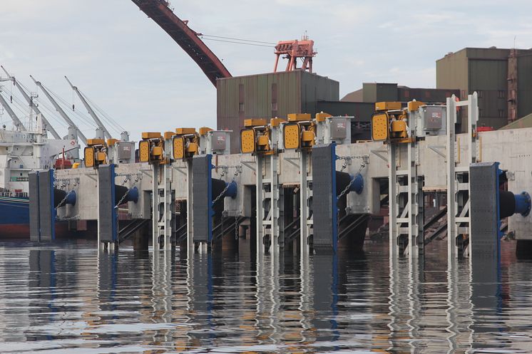 MoorMaster™ automated mooring units at a bulk handling application in Norway 