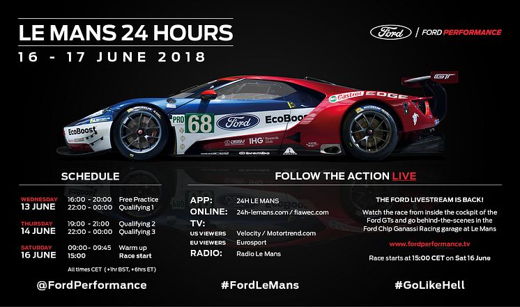 Ford Le Mans - Infographic