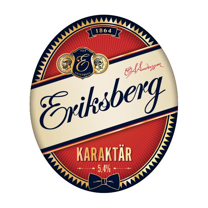 Eriksberg Karaktär Etikett