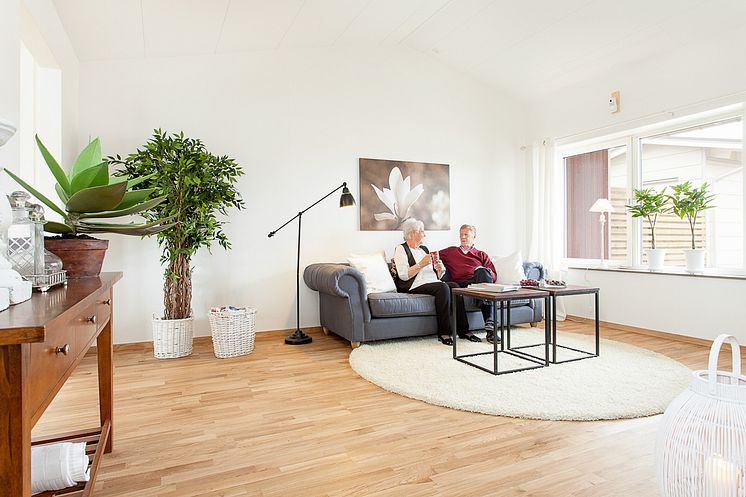 Brf Ängås - Nybyggda hus i ett plan för dig som är 55+ i västra Göteborg!