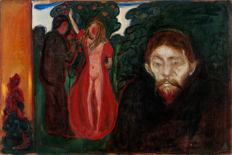Edvard Munch: Sjalusi (1895)