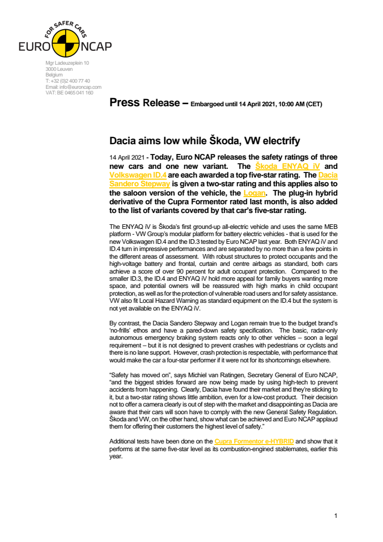 Dacia aims low while Skoda VW electrify - Press Release 140421.pdf