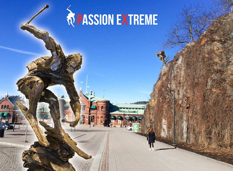 Skulpturen Passion Extreme invigs i Borås 16 maj