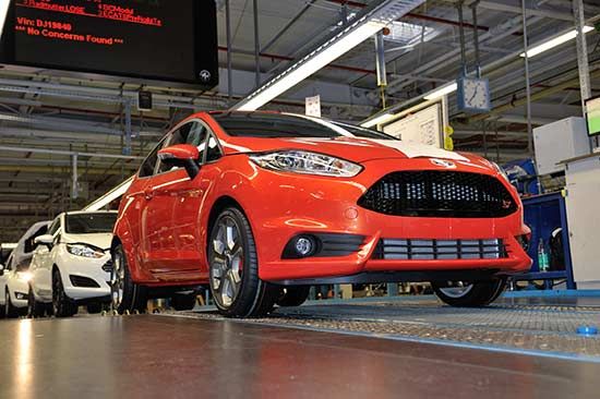 Oppstart av produksjonen av nye Fiesta ST