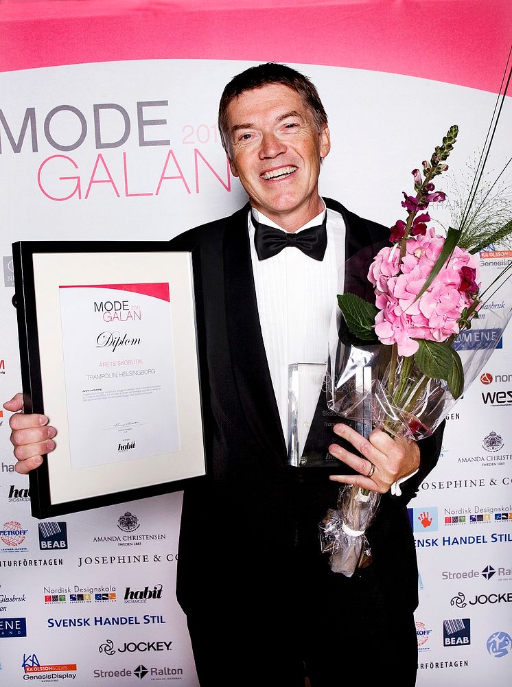 Vinnare Årets Skobutik, Modegalan 2011