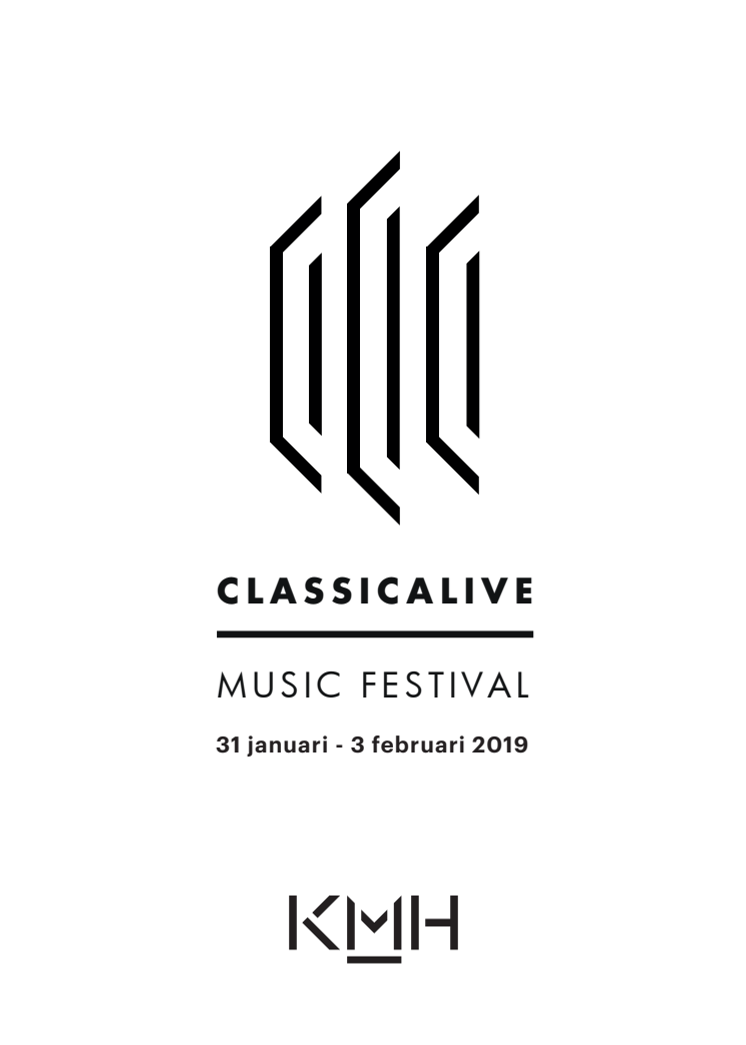 Programbok för Kungl. Musikhögskolans kammarmusikfestival Classicalive 2019
