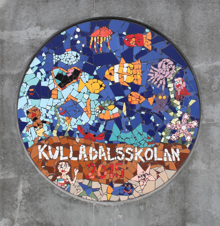 Mosaik i Hyllie Vattenpark