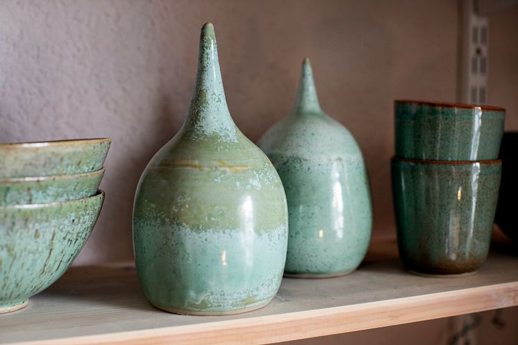 Keramikföremål från Idas Keramik