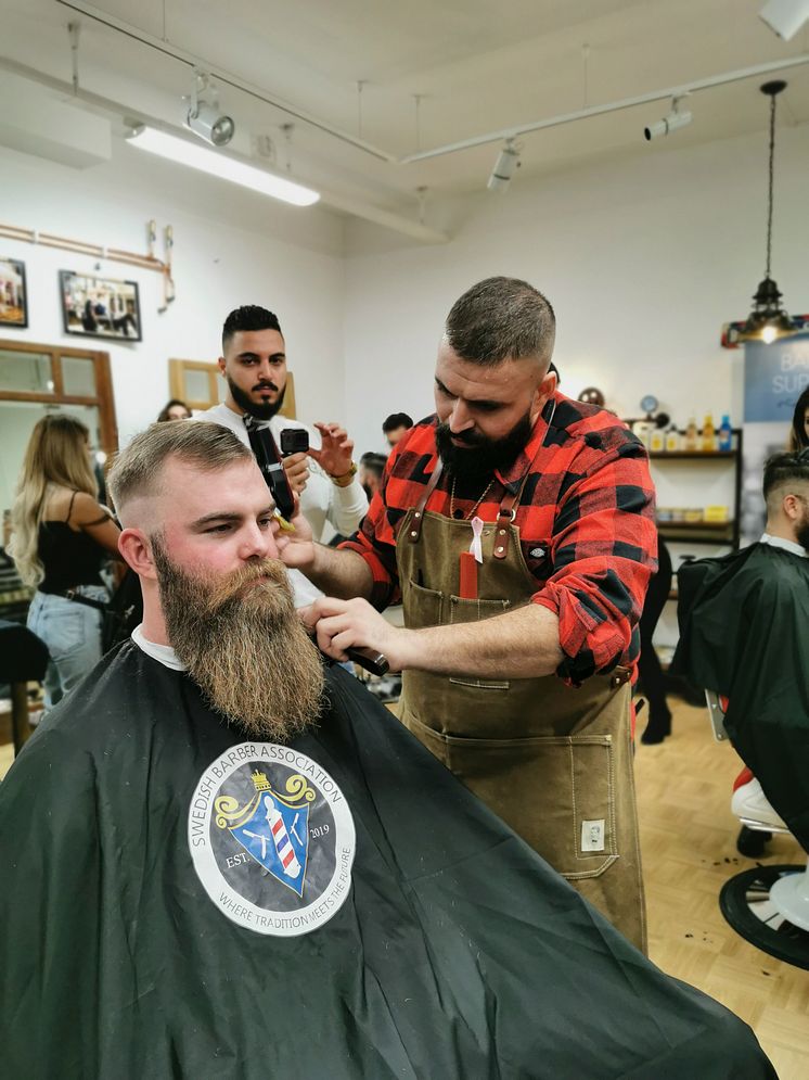 Ihab el Boustany, The Cut Barbershop, Eskilstuna