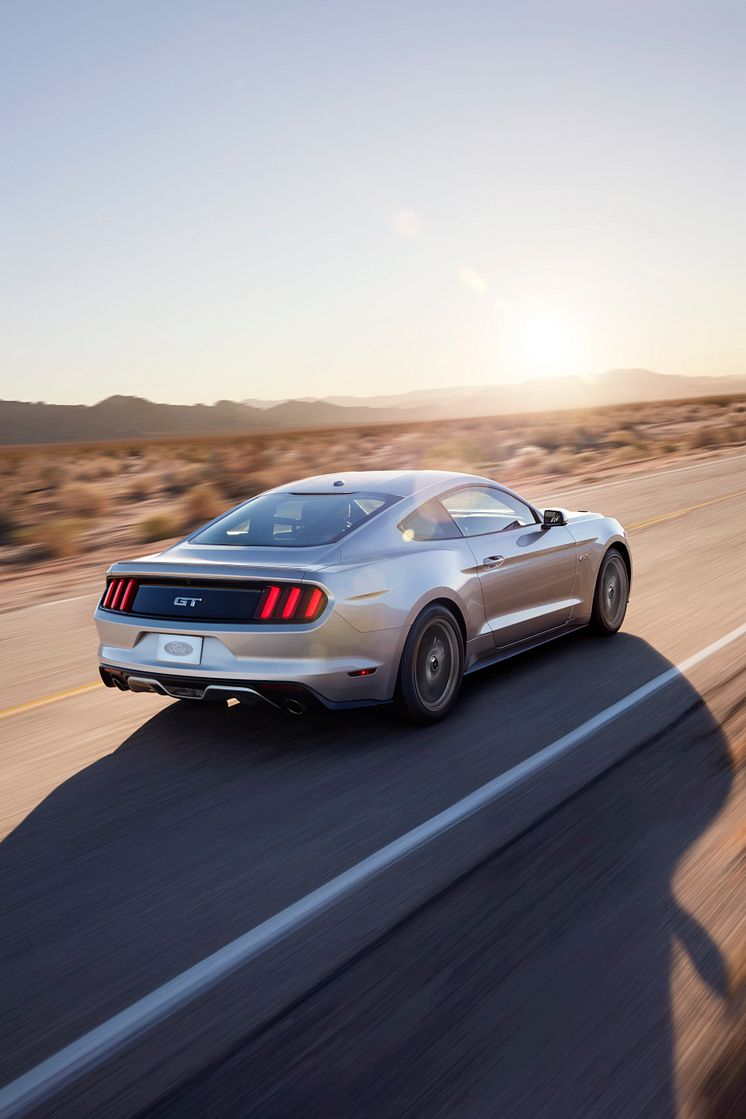 Nye Ford Mustang skal ogsp selgs i Europa