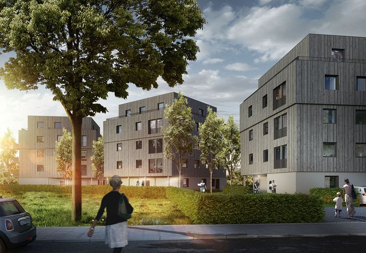 Adlershof in Berlin - ein erfolgreiches Beispiel für Urbanen Holzbau in Holz-Hybridbauweise