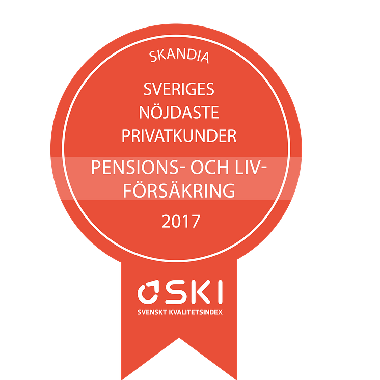 Medaljer SKI Försäkring 2017 pensionoliv
