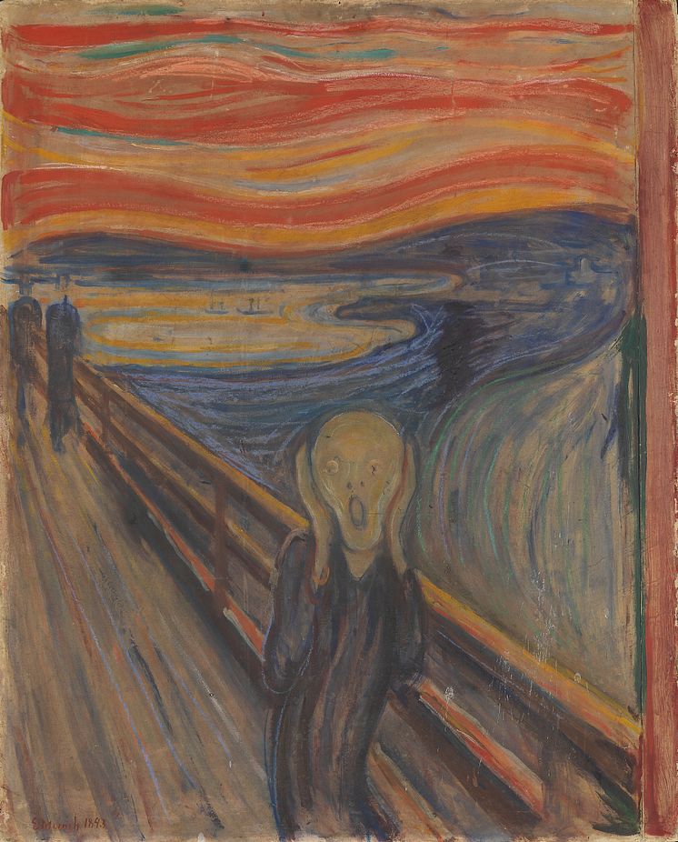 Edvard Munch, "The Scream", 1893.