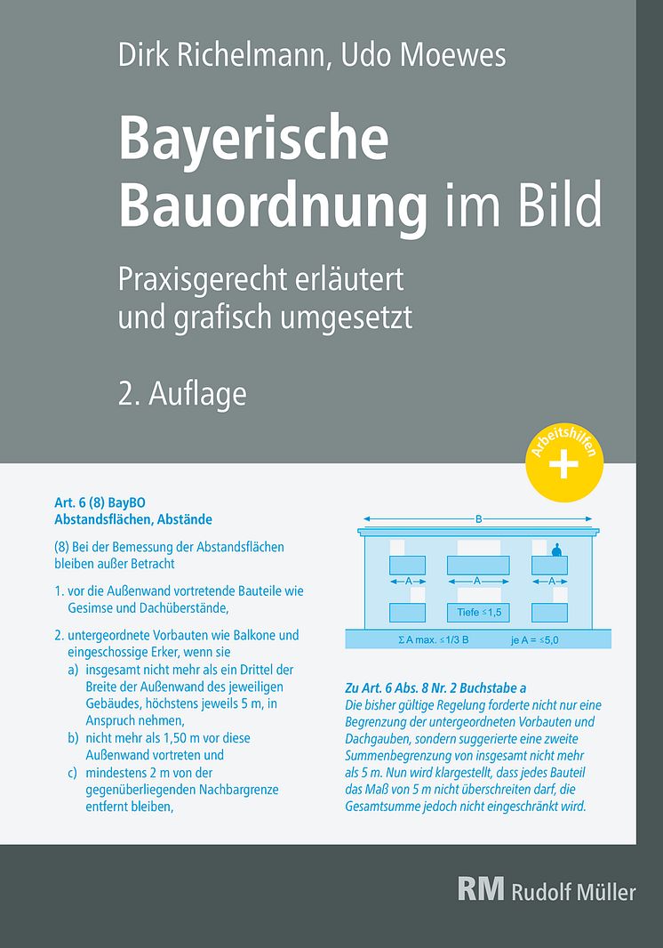 Bayerische Bauordnung im Bild, 2. Auflage (2D/tif)