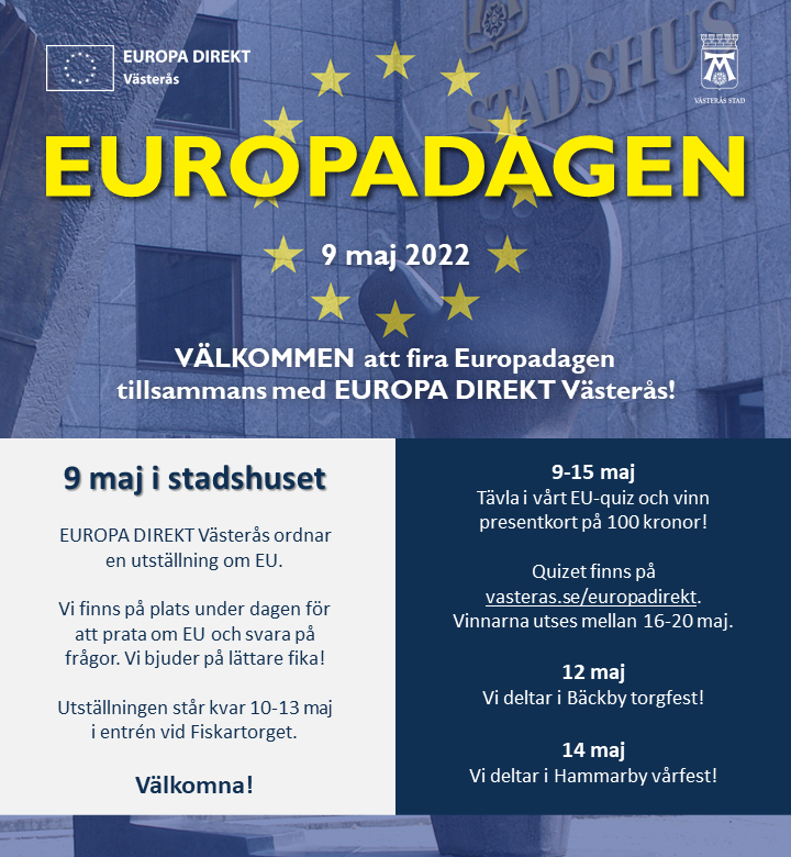 Inbjudan Europadagen allmänhet