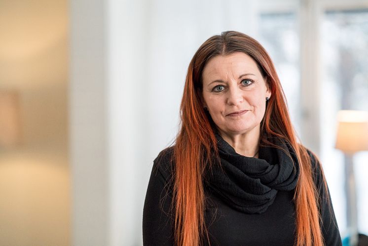Karina Salomonsson, verksamhetschef för 1177 Vårdguiden på telefon i Västerbotten.