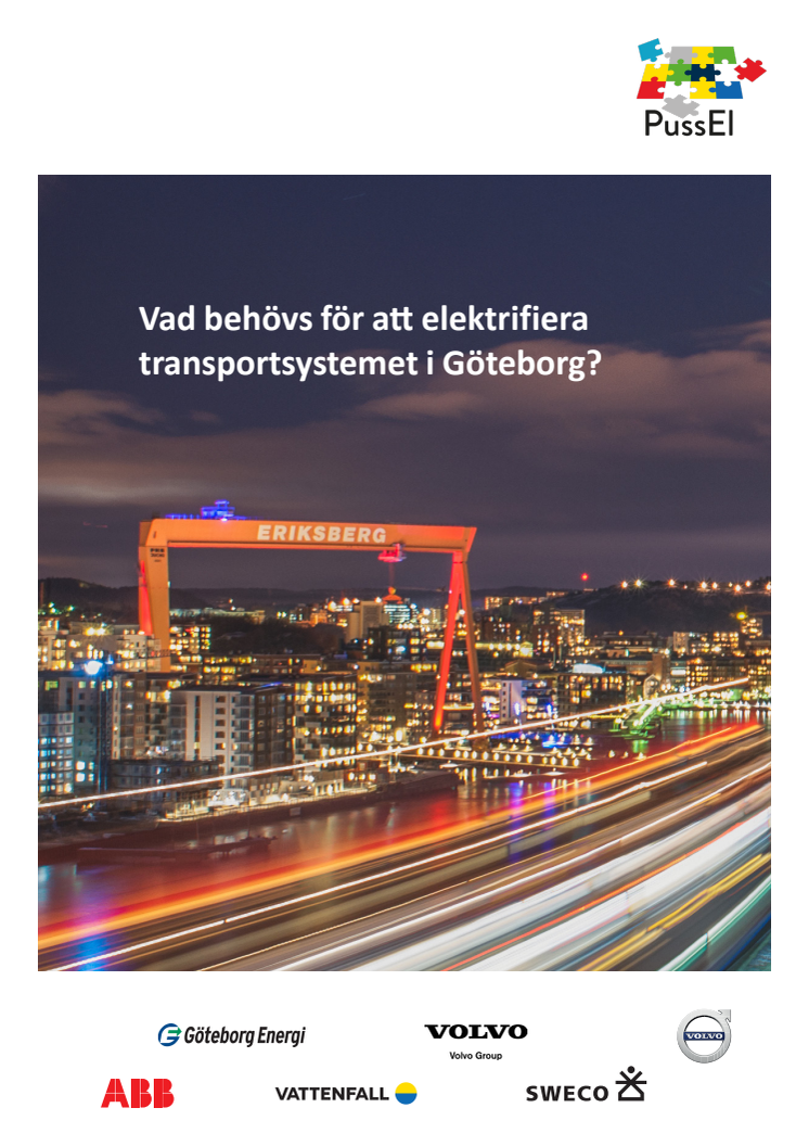 PussEl - Vad behövs för att elektrifiera transportsystemet i Göteborg?