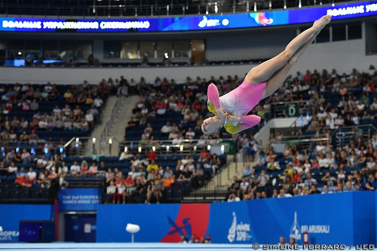 Jessica Castles i fristående, European Games Minsk 2019