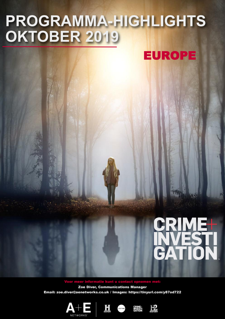 Crime+Investigation Programma - Highlights Oktober 2019