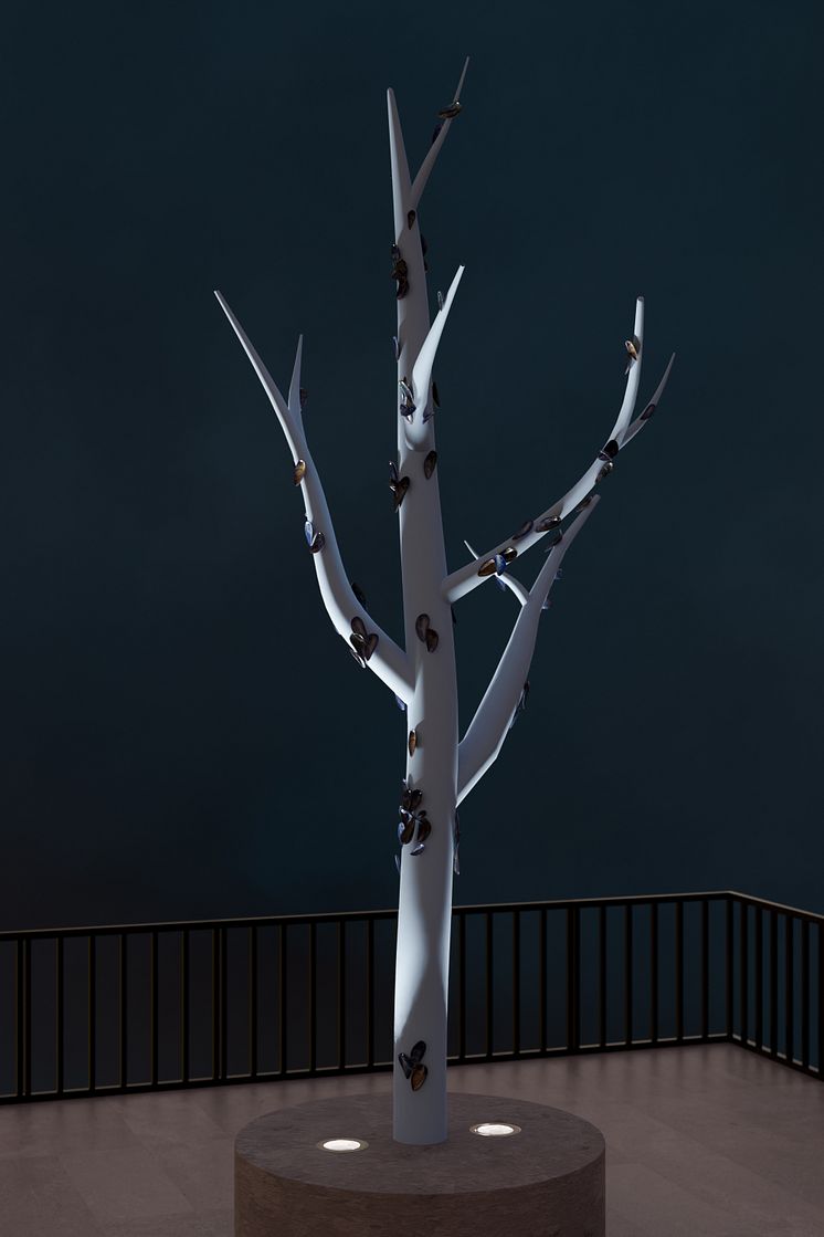 Astrid Svangren - Snäck träd Vatten träd Mussel träd