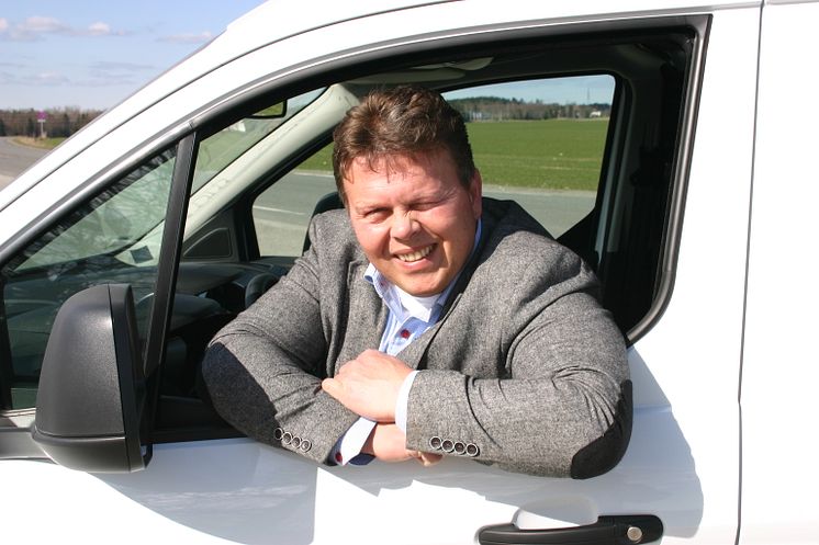 Johnny Løvli - ny salgssjef for nyttekjøretøy hos Ford Motor Norge